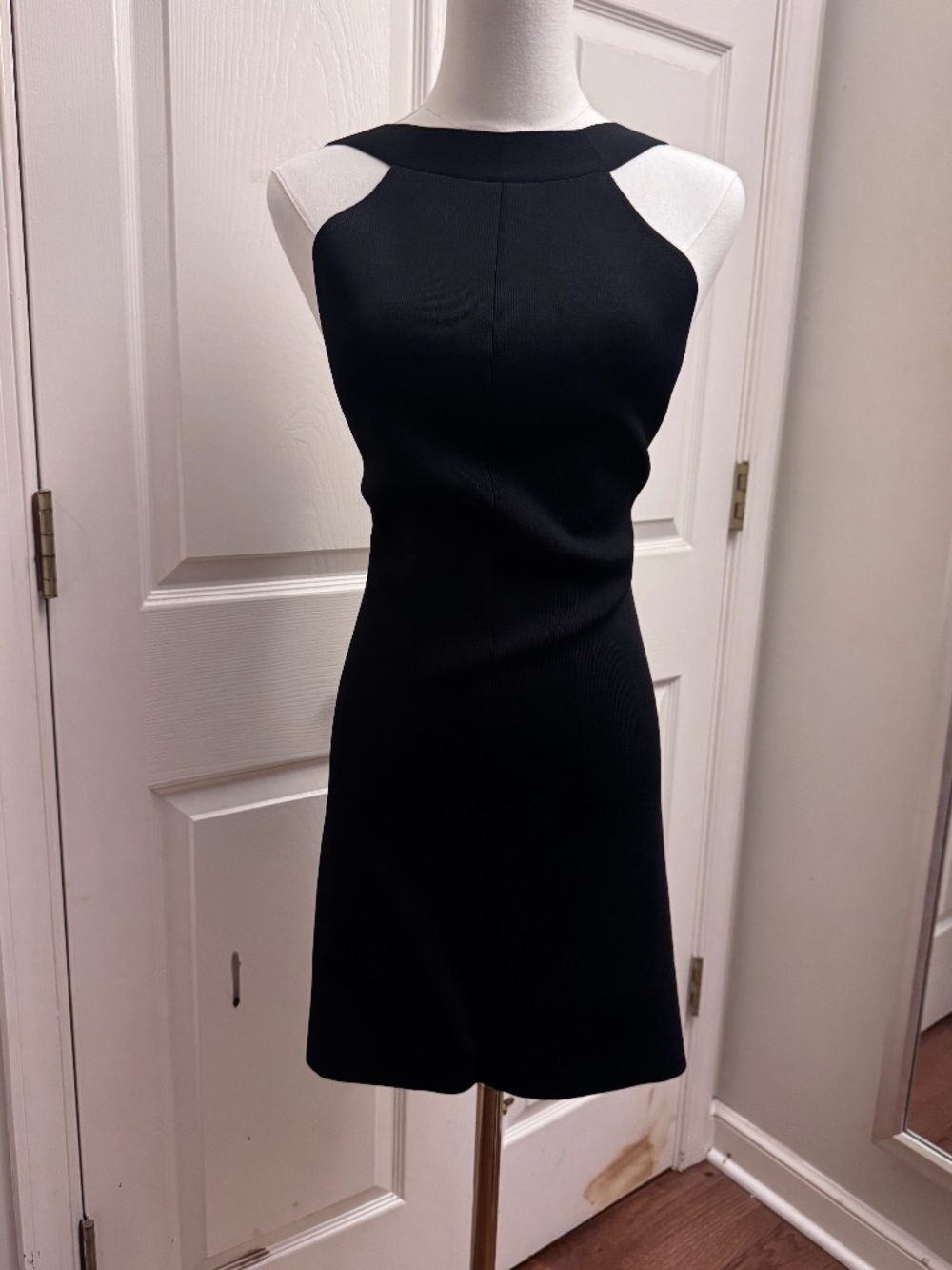 Mango Halter Backless Dress